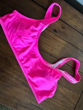 Bright Hot Pink Bikini Top (Free with Bundle) Medium